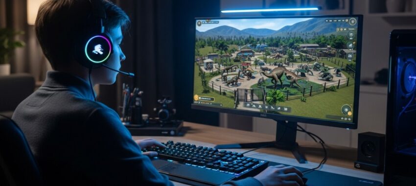 Jurassic World Evolution 3 : automne 2025 sous haute surveillance