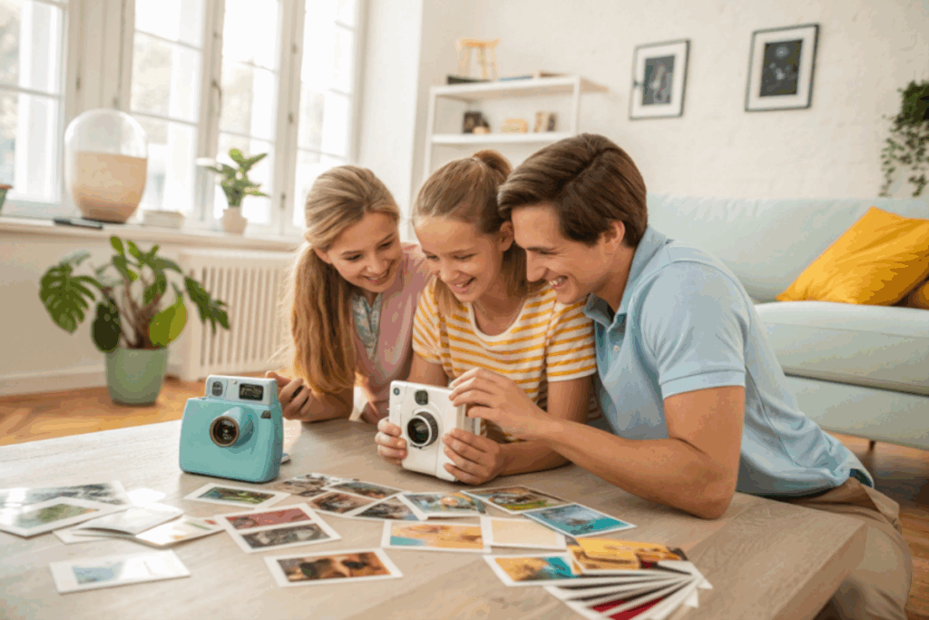Appareils photo instantanés 2025 : comparatif Polaroid et Instax