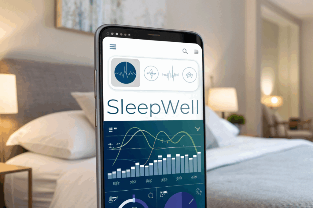 Application SleepWell pour analyser le sommeil