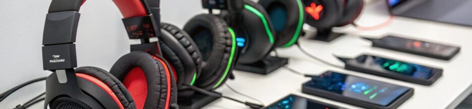 Des écouteurs et casques gaming