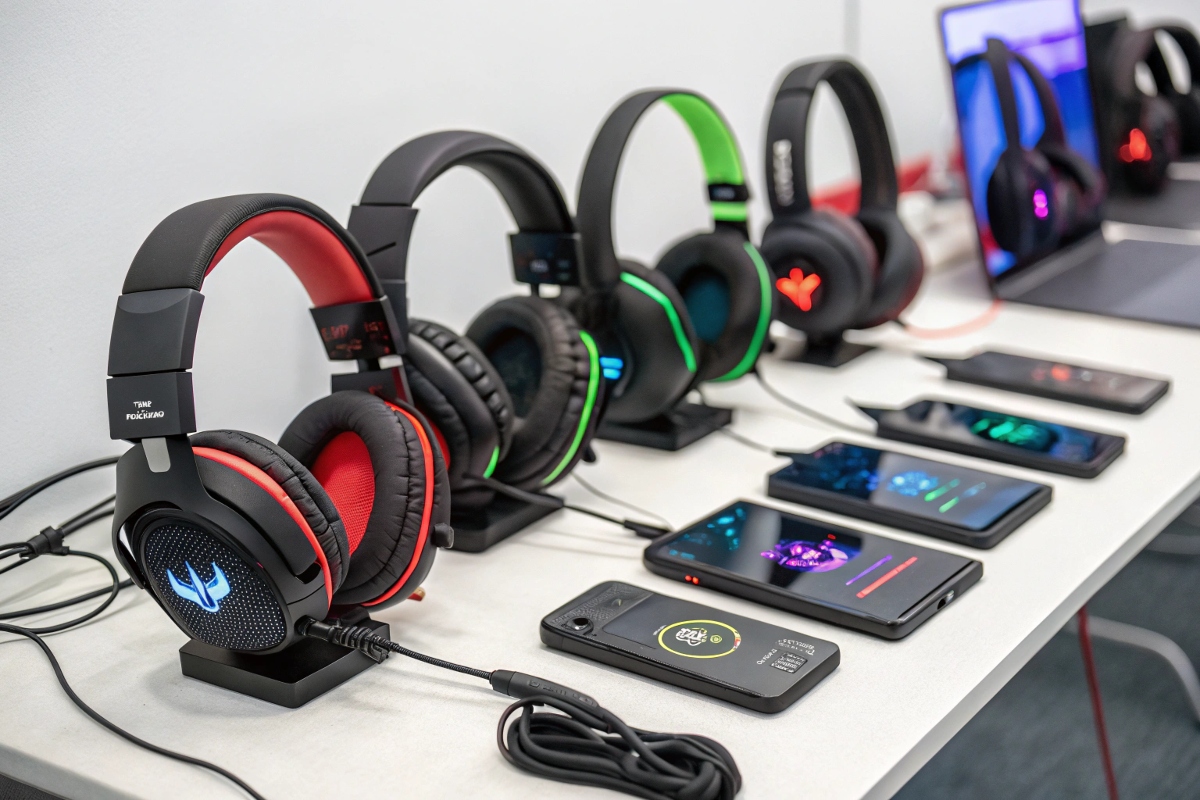 Des écouteurs et casques gaming
