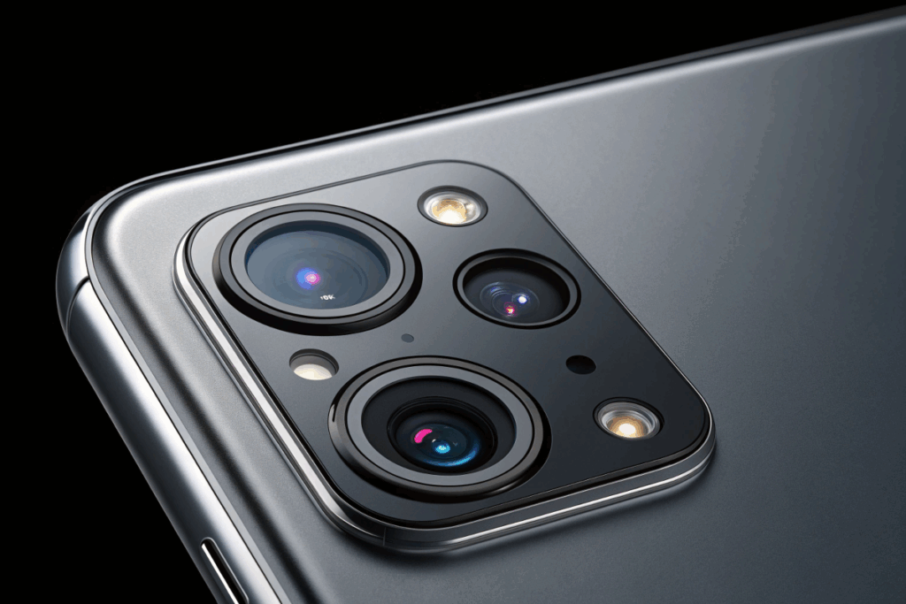 Téléobjectif périscope 200 mégapixels téléphonie flagship