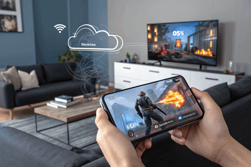 Cloud gaming sur smartphone