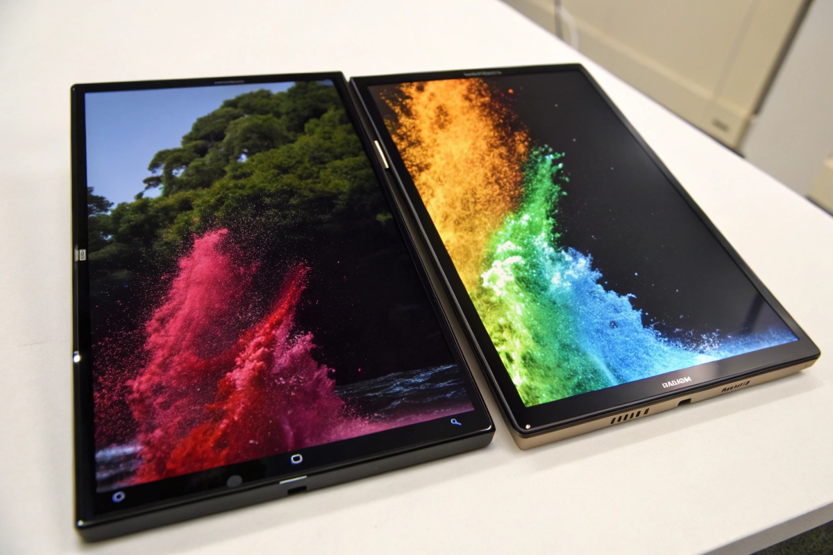 Des écrans AMOLED sur tablettes