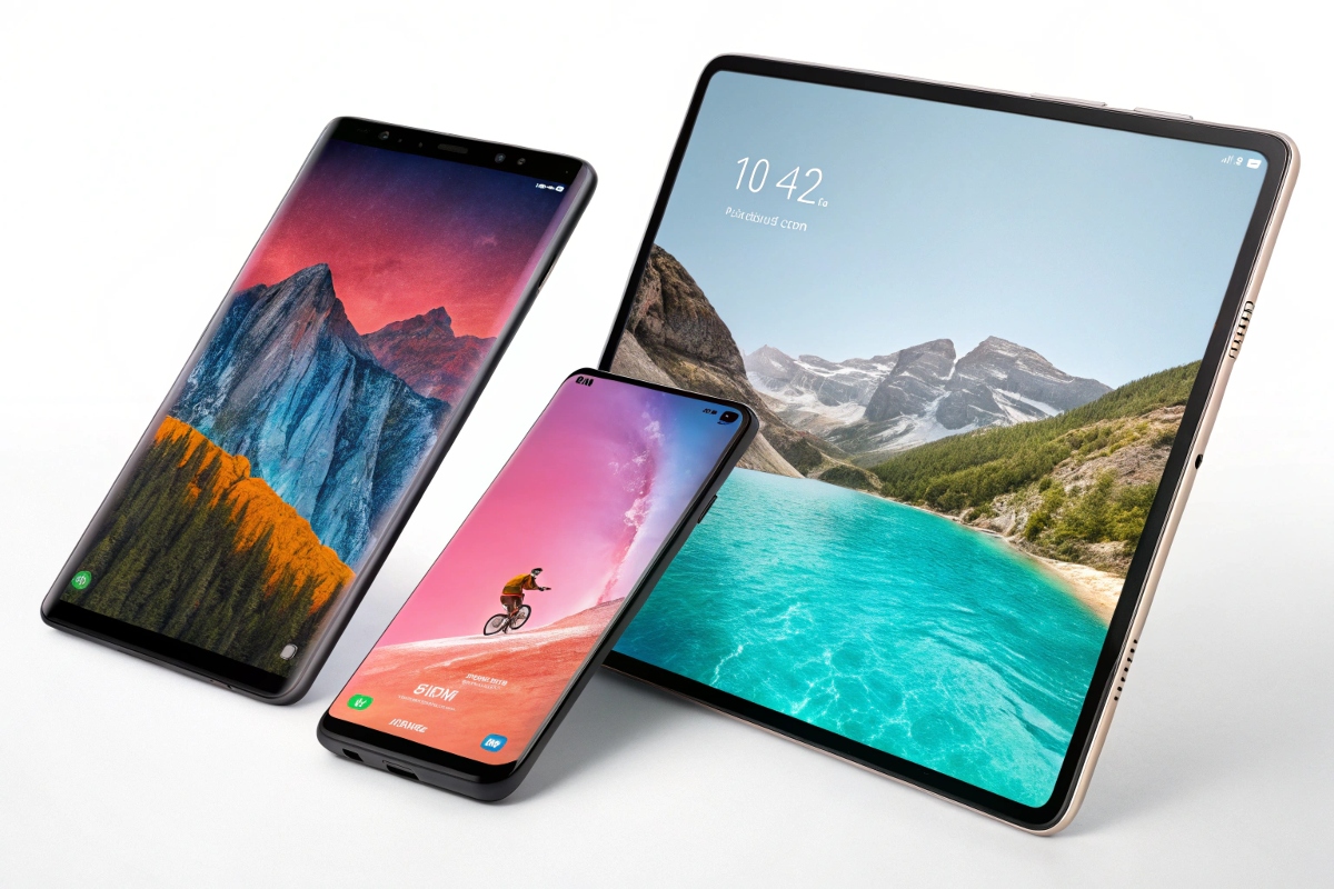 Des écrans mobiles AMOLED