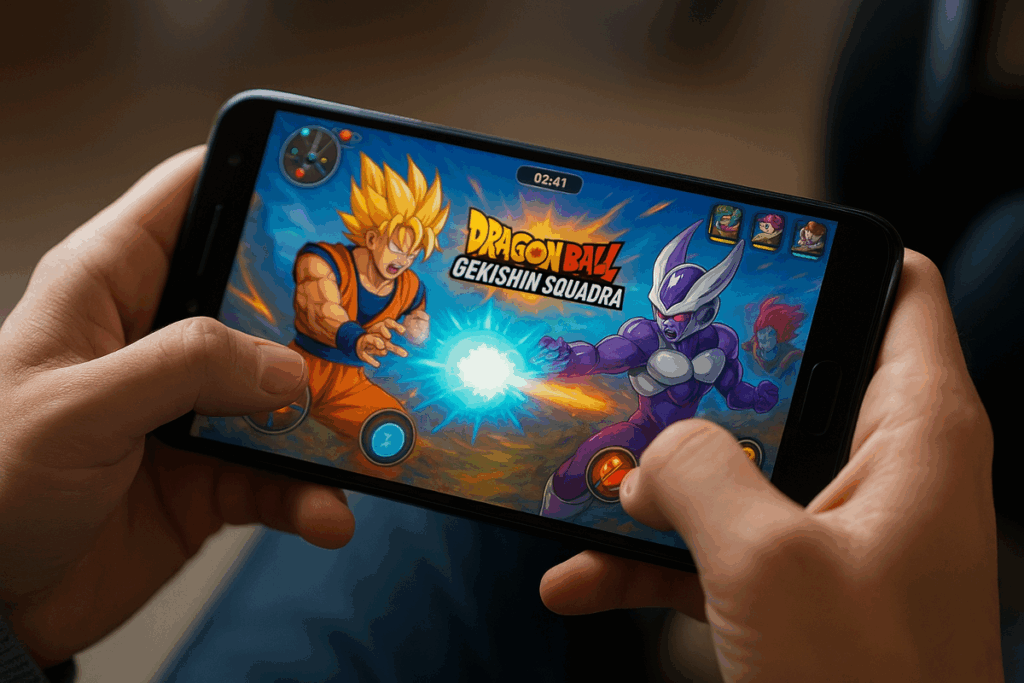 Un jeu similaire à Dragon Ball Gekishin Squadra sur Android