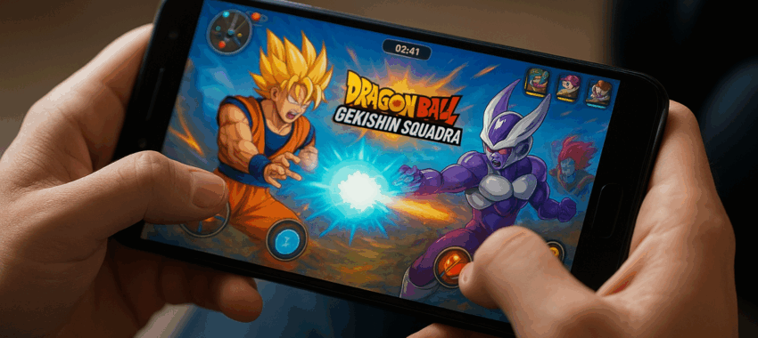 Gaming mobile : Dragon Ball Gekishin Squadra débarque sur Android