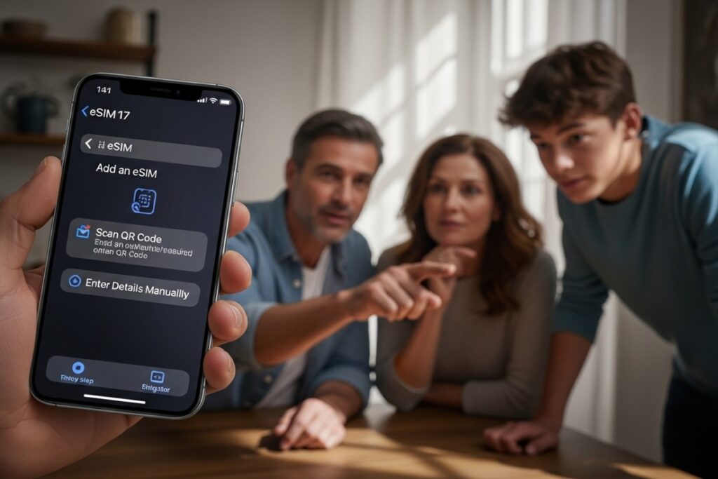 iPhone 17 configuration eSIM