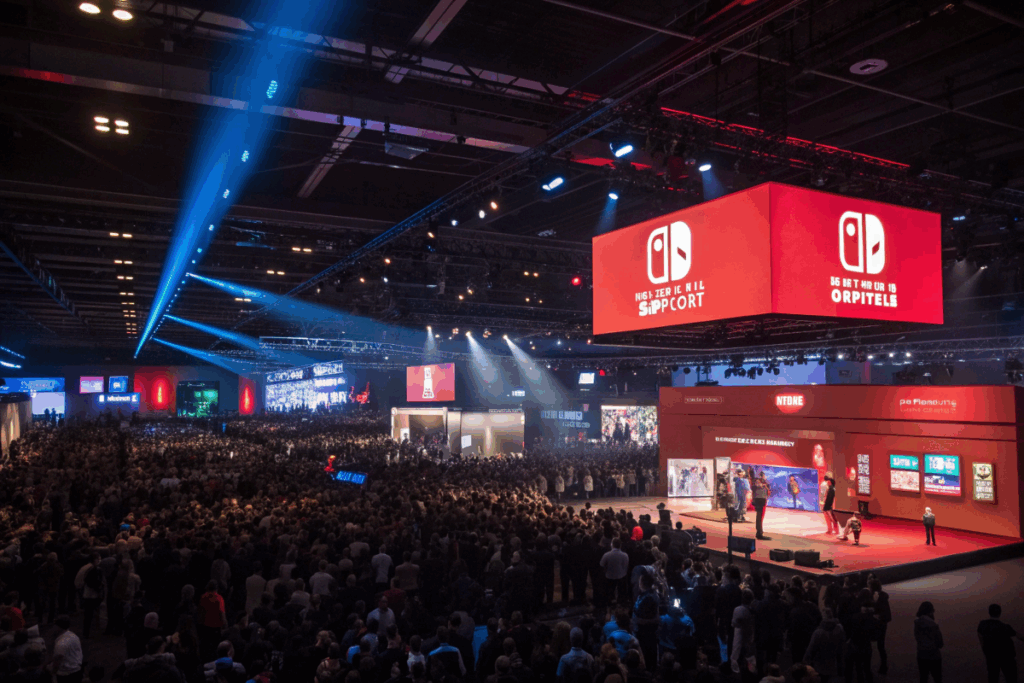 Paris Games Week 2025 Switch 2 Nintendo stand gaming