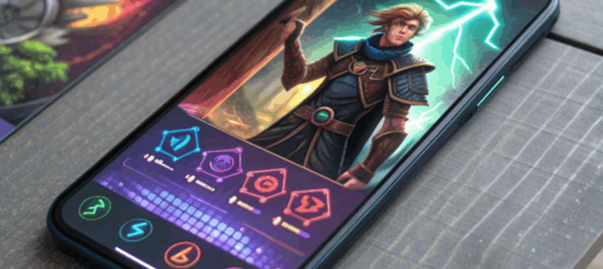 Neon Spellstorm : RPG fantasy sur mobile 2025