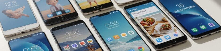 smartphones vivo alignés sur une table