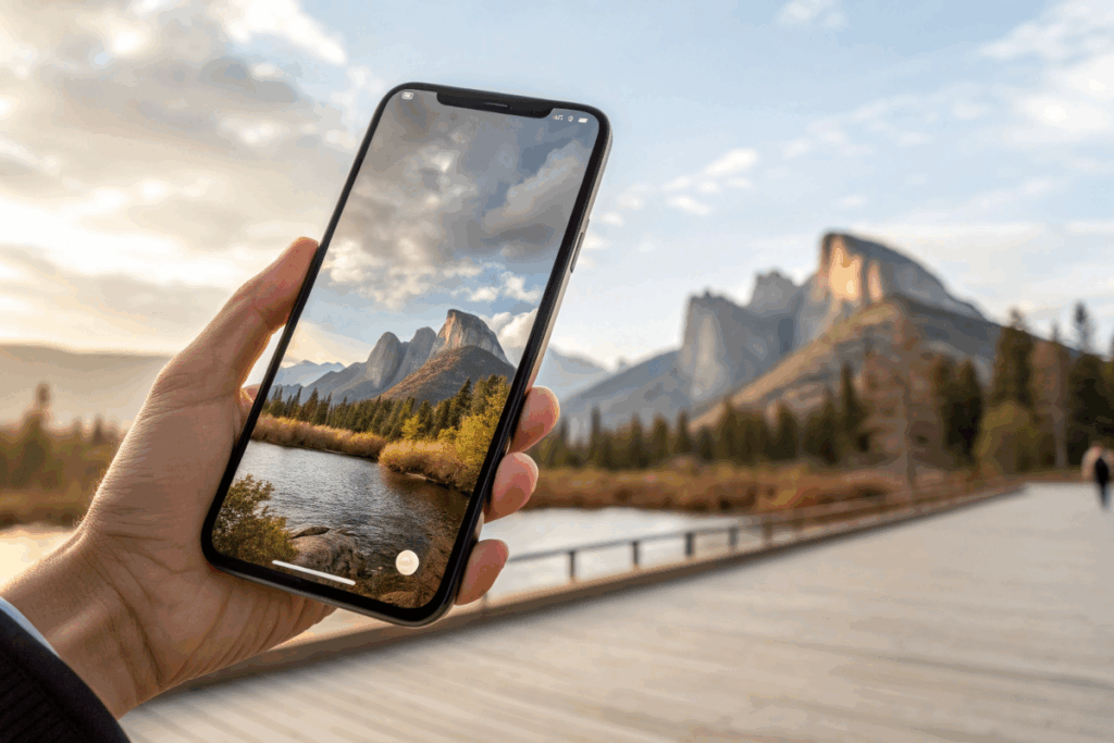Super résolution IA sur smartphone avec zoom intelligent
