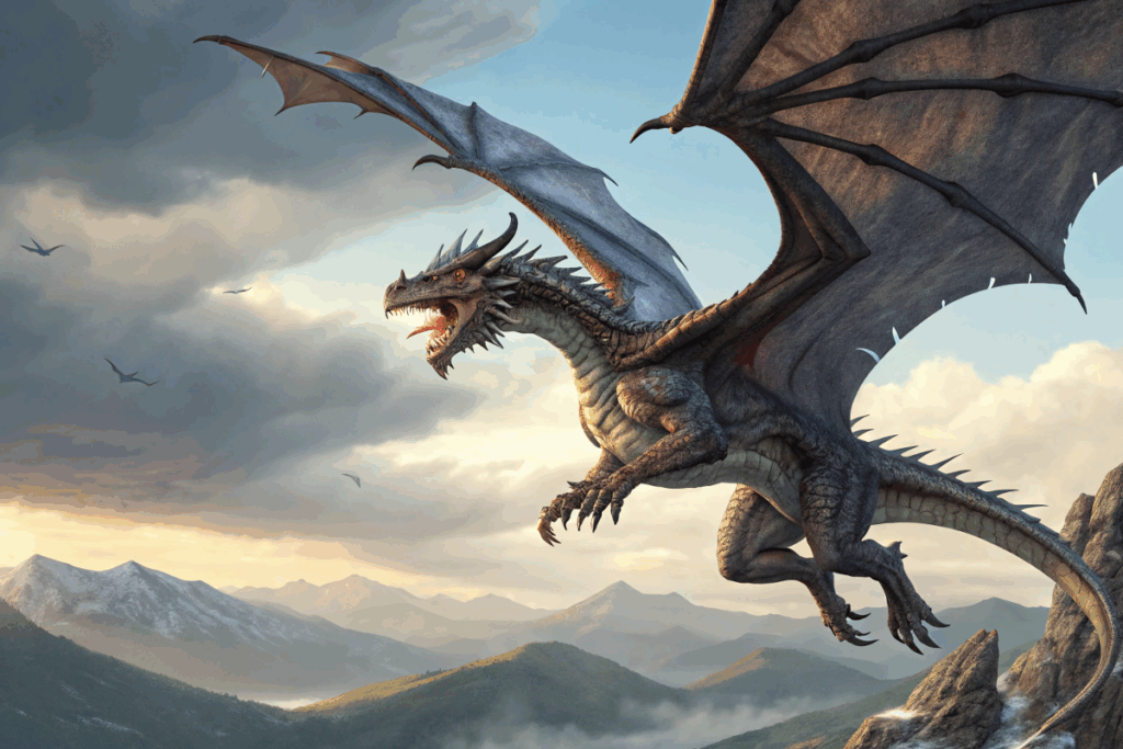 Un dragon Pseudo-Légendaire comme dans le jeu Légendes Pokémon Z-A 