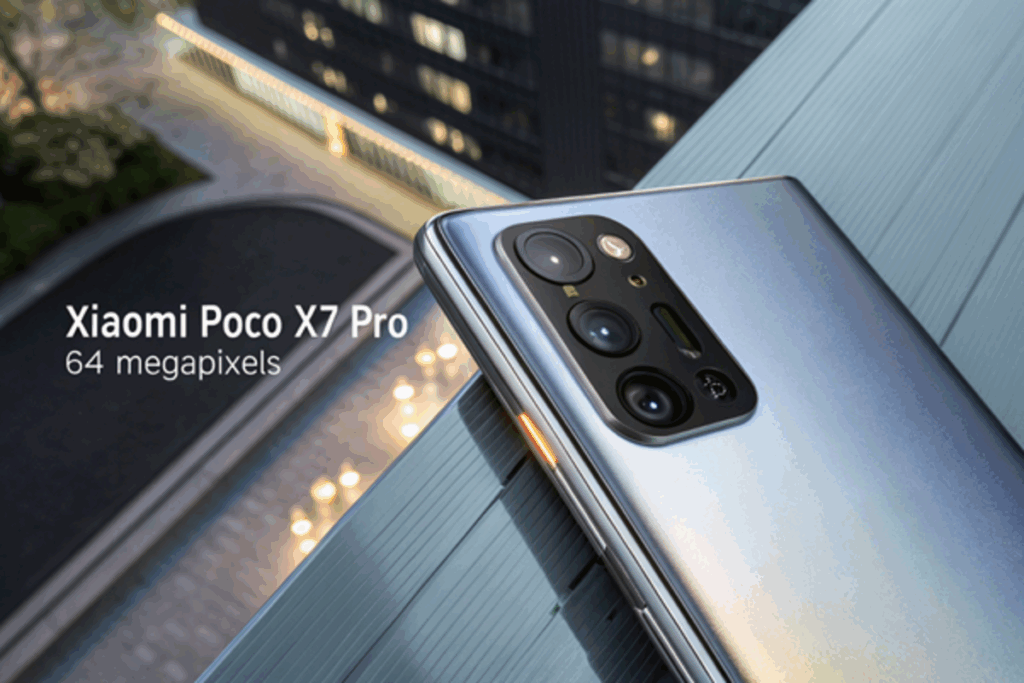 Module photo Xiaomi Poco X7 Pro 64 MP