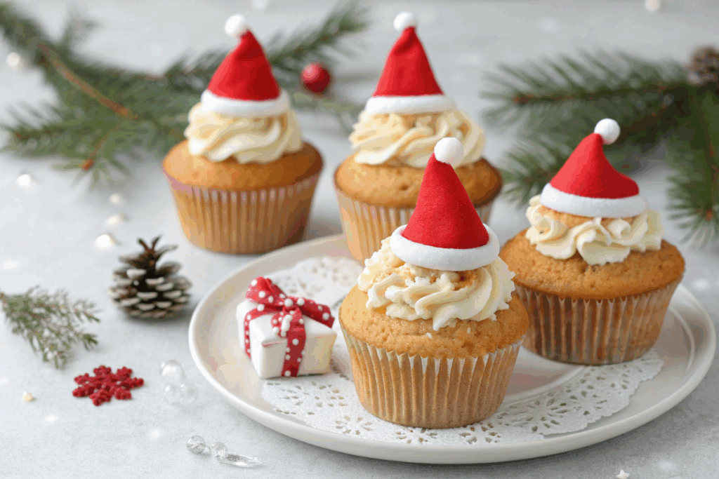 Des bonnets du Père Noël