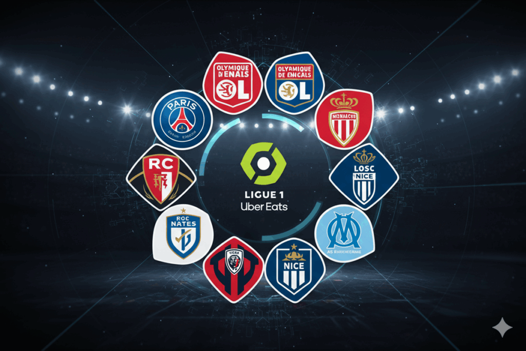 Clubs Ligue 1
