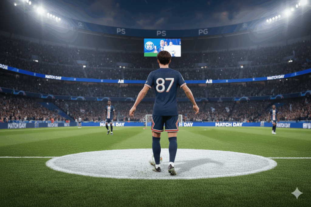 Illustration du joueur João Neves