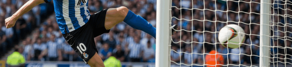 Un joueur de football