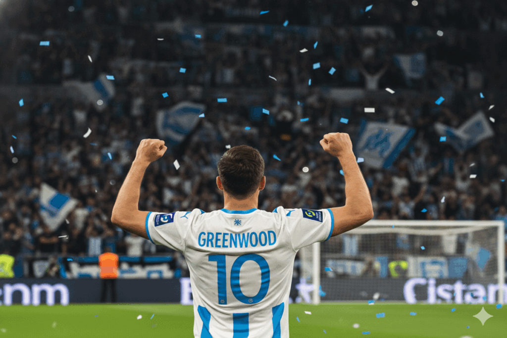 Mason Greenwood s'impose comme l'homme fort de l'Olympique de Marseille