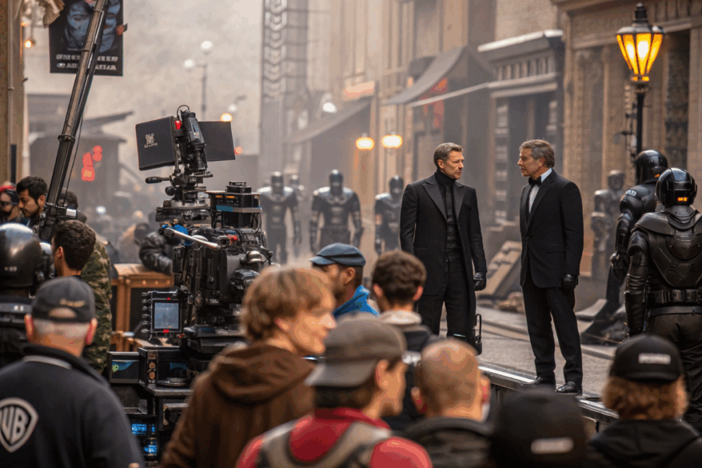 le tournage du film Men In Black