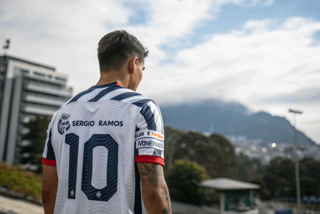 maillot du club de Fútbol Monterrey de Sergio Ramos