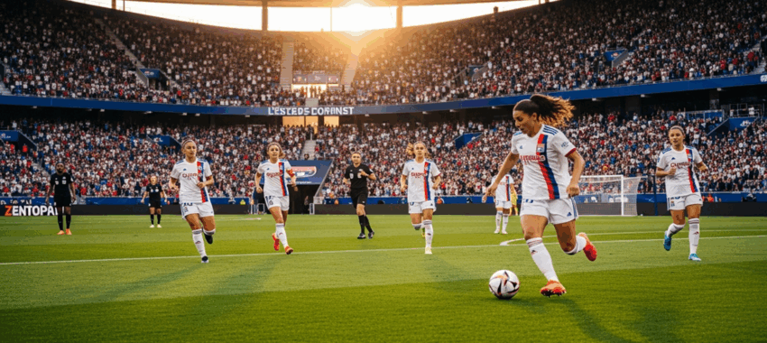 Ligue des Champions féminine : victoire de Lyon contre Man United