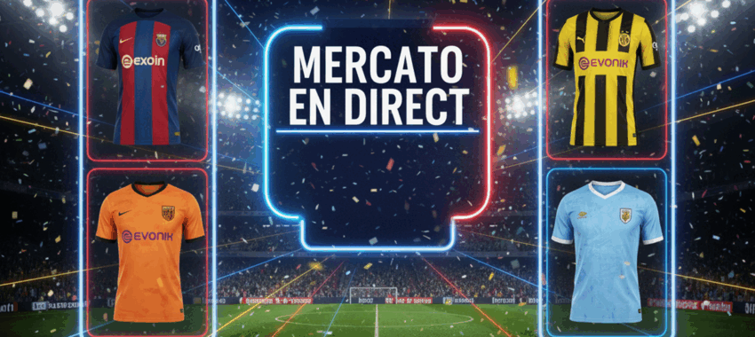 Mercato hivernal 2026 : les grands clubs activent leurs réseaux