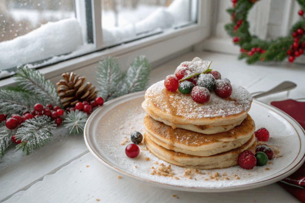 pancakes de Noël