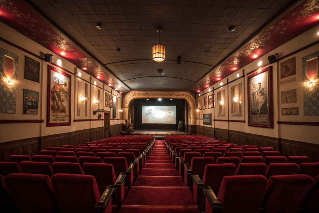salle de cinéma proposant The Immaculate Room