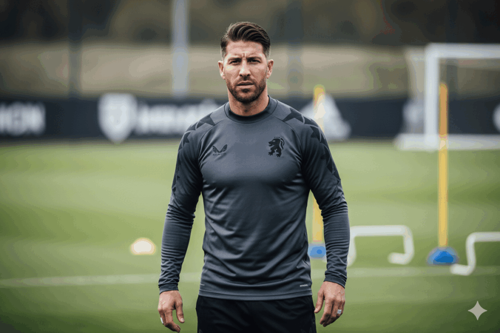Le joueur de foot Sergio Ramos