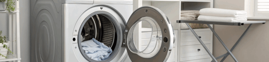 un lave-linge (Appareils électroménagers)