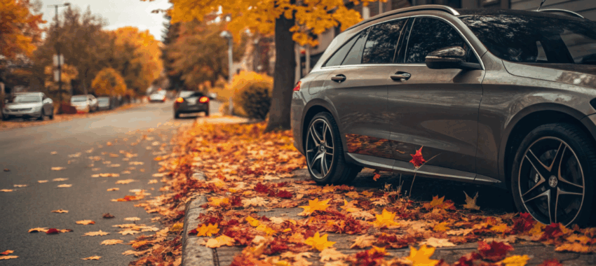 Voiture : les bons réflexes face aux feuilles mortes