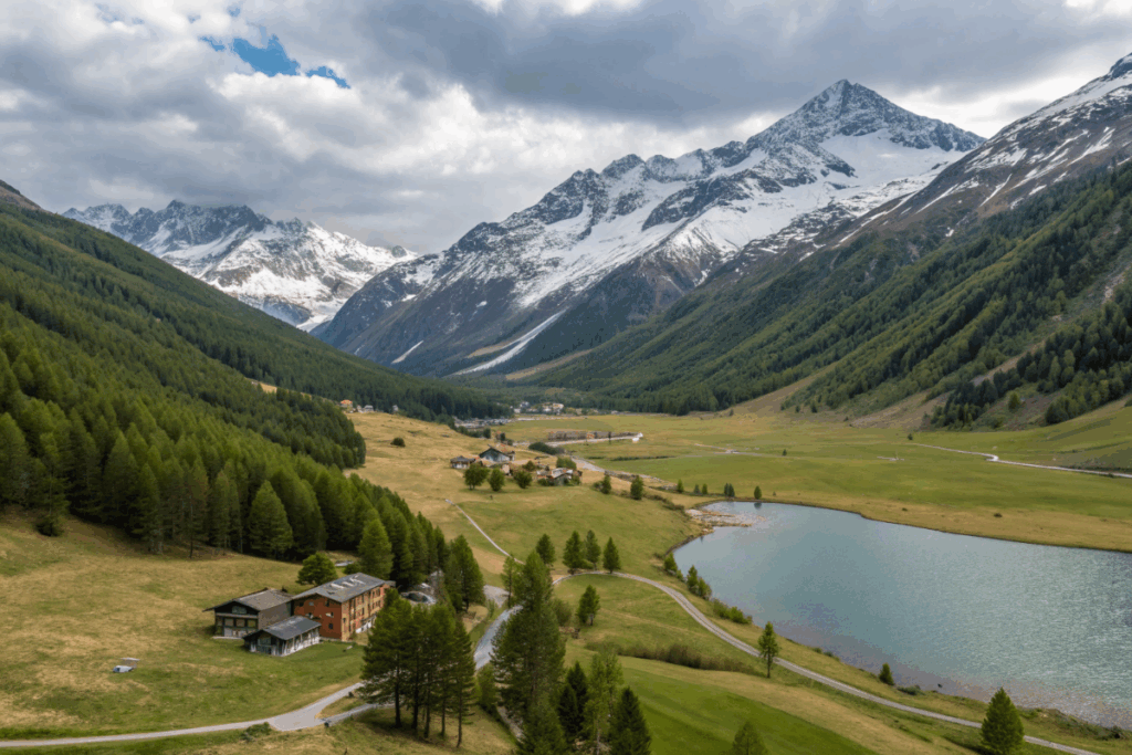 Alpes lombardes en Italie
