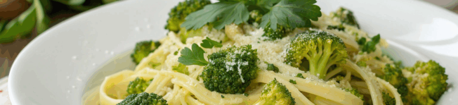 Des pâtes aux brocolis