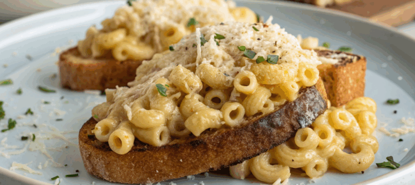 Tartines de coquillettes : la recette savoureuse