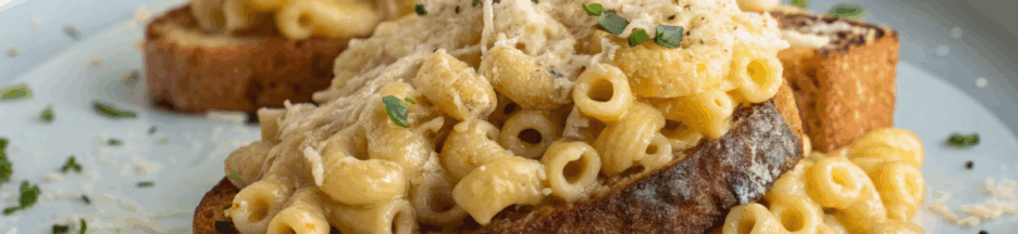 Les tartines de coquillettes