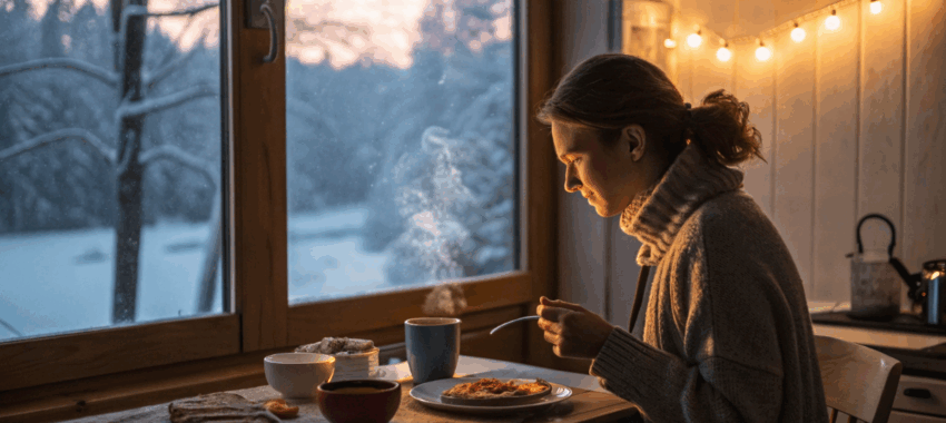 Métabolisme : pourquoi manger plus tôt en hiver