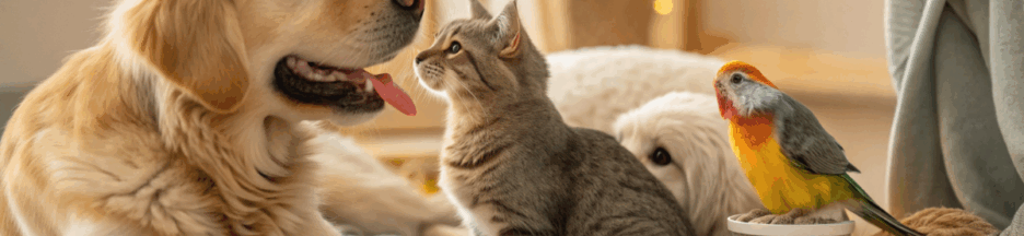 des animaux de compagnie