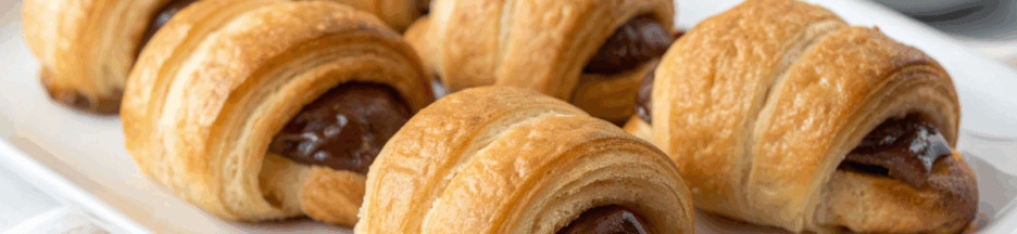 des petits pains au chocolat