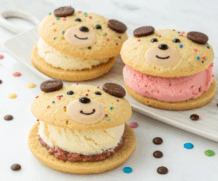 Sandwichs glacés oursons : le goûter réinventé