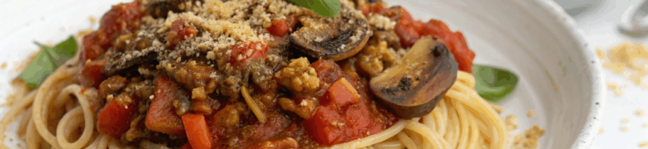 du spaghetti bolognaise végane