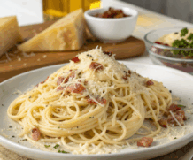 Spaghetti carbonara : recette crémeuse revisitée