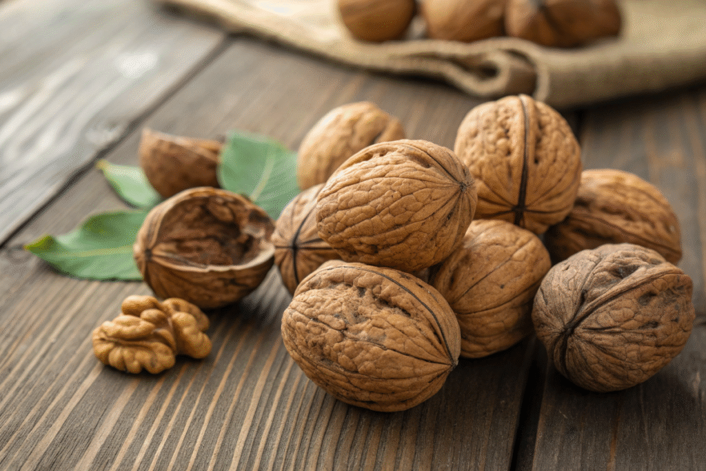 fibres alimentaires présent dans les noix