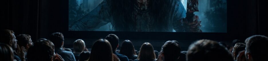 Visionner un film d’horreur au cinéma