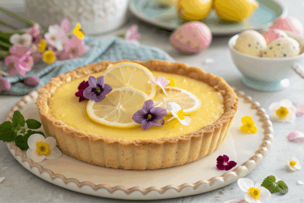 la tarte au citron de Pâques