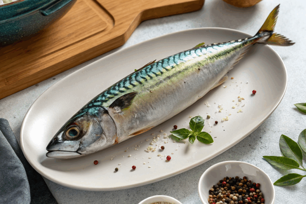 de la vitamine D dans le maquereau