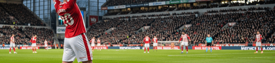 Joueur faisant une touche longue en Premier League