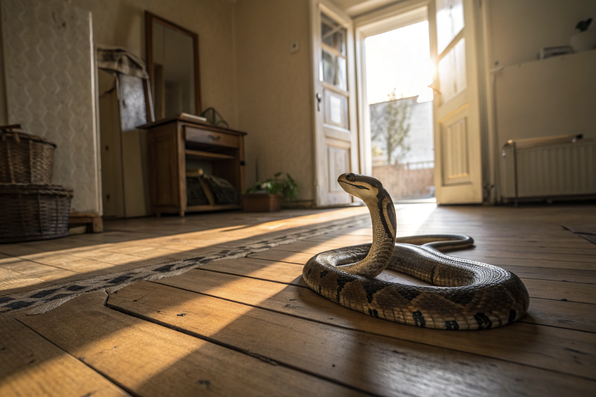 Python : secouru par des sauveteurs au Vietnam