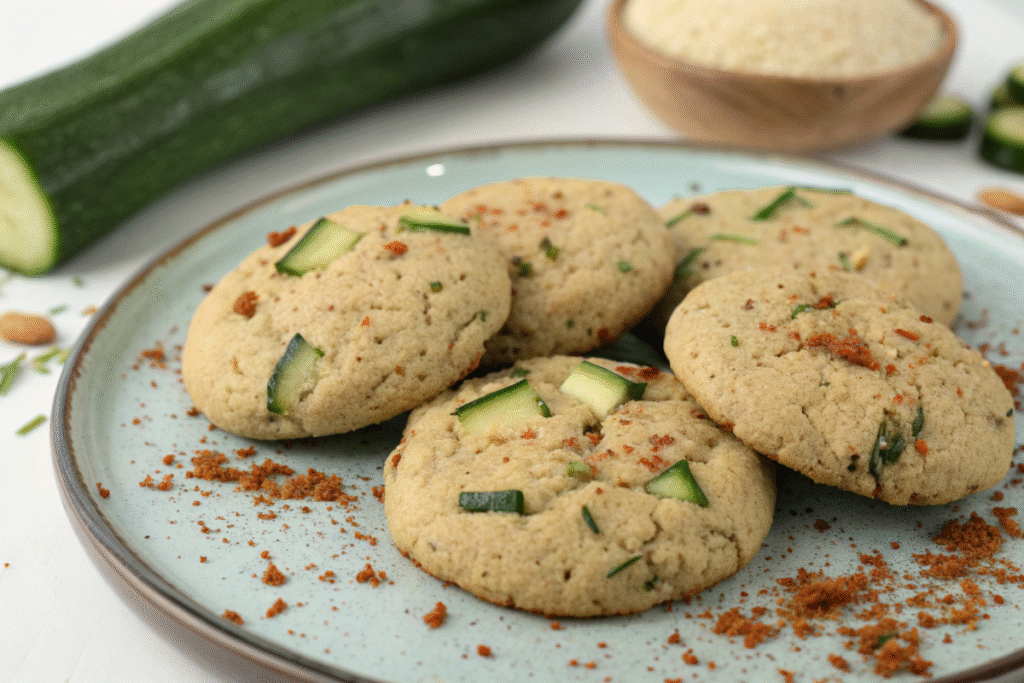 Les cookies courgette aux épices
