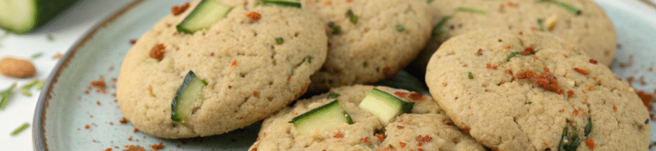 Les cookies courgette aux épices
